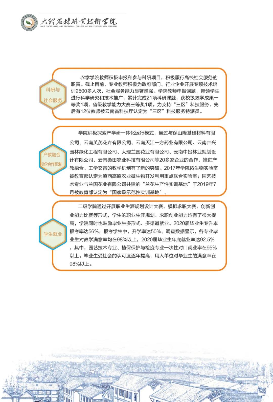 大理农林职业技术学院2021年招生简章