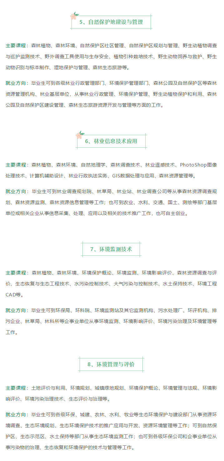 云南林业职业技术学院2021年招生简章
