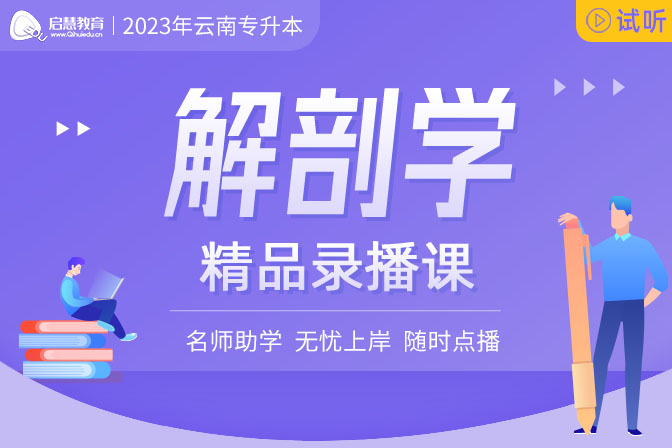 2023年云南统招专升本精讲课《解剖学》